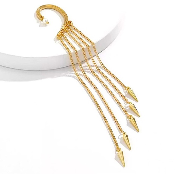 🔵𝟲𝟱%𝗢𝗙𝗙 𝗯𝘂𝗻𝗱𝗹𝗲𝘀 𝟯+🔵 NEW Tassel Single Wrap Earring - Picture 8 of 10